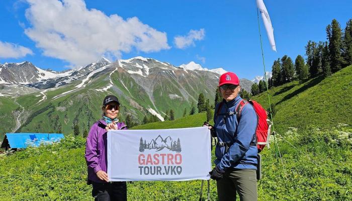 Sea cruise and Altai Mountains