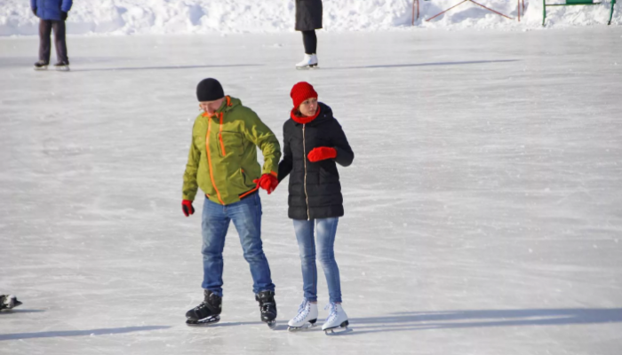 Ice rink in Samal Park