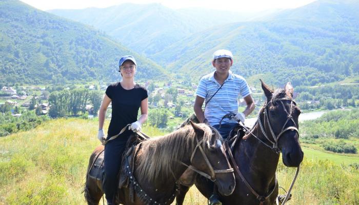 Ride horses