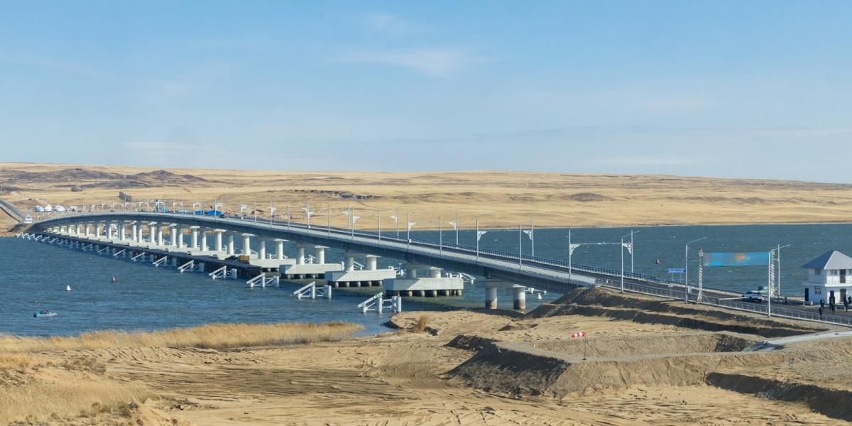 Bridge over the Bukhtarma reservoir - Visit East Qazaqstan